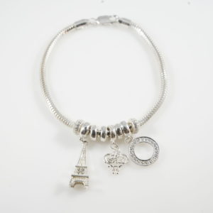 Charm Bracelet – Quinceanera Eiffel Tower Assortment