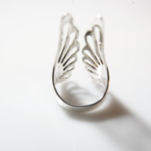 Angel Wings Sterling Silver Ring